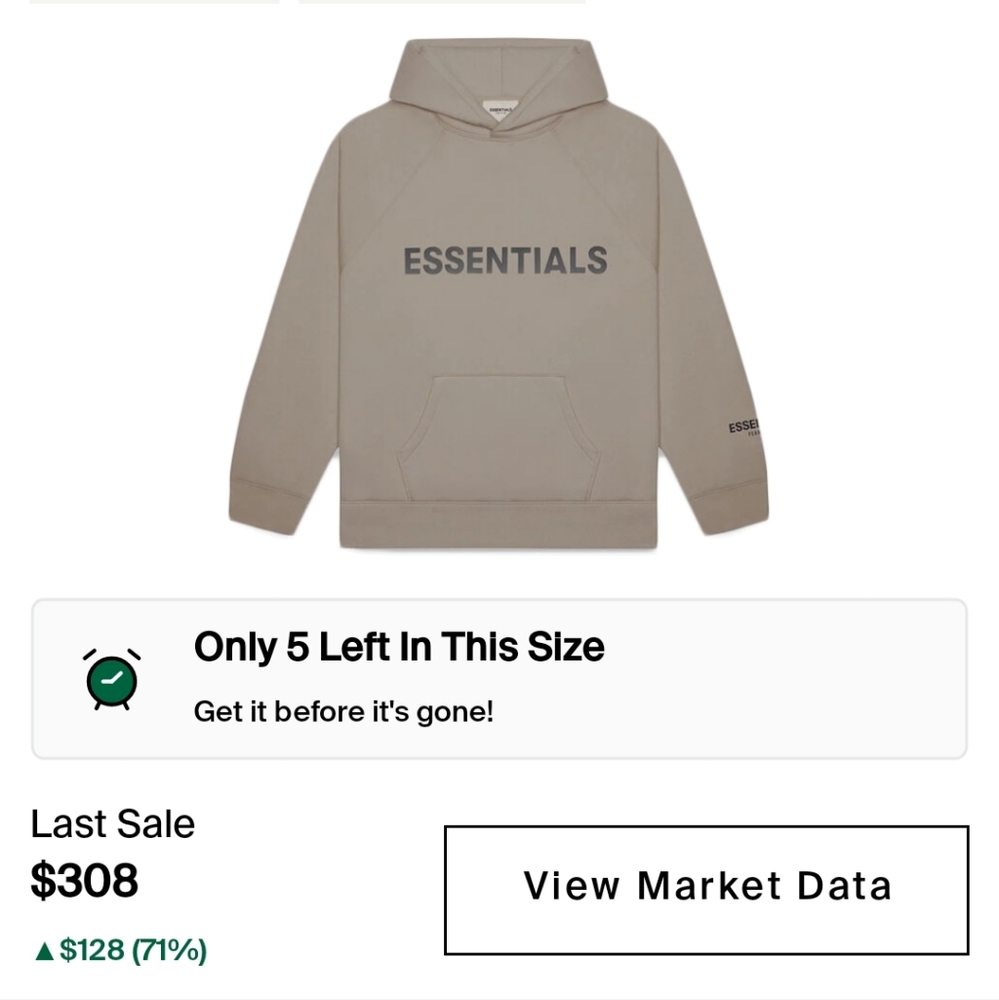 Fear Of God Essentials Hoodie